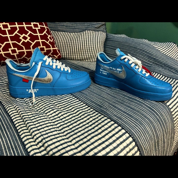 Off White Airforce 1 (blue) - Picture 1 of 5